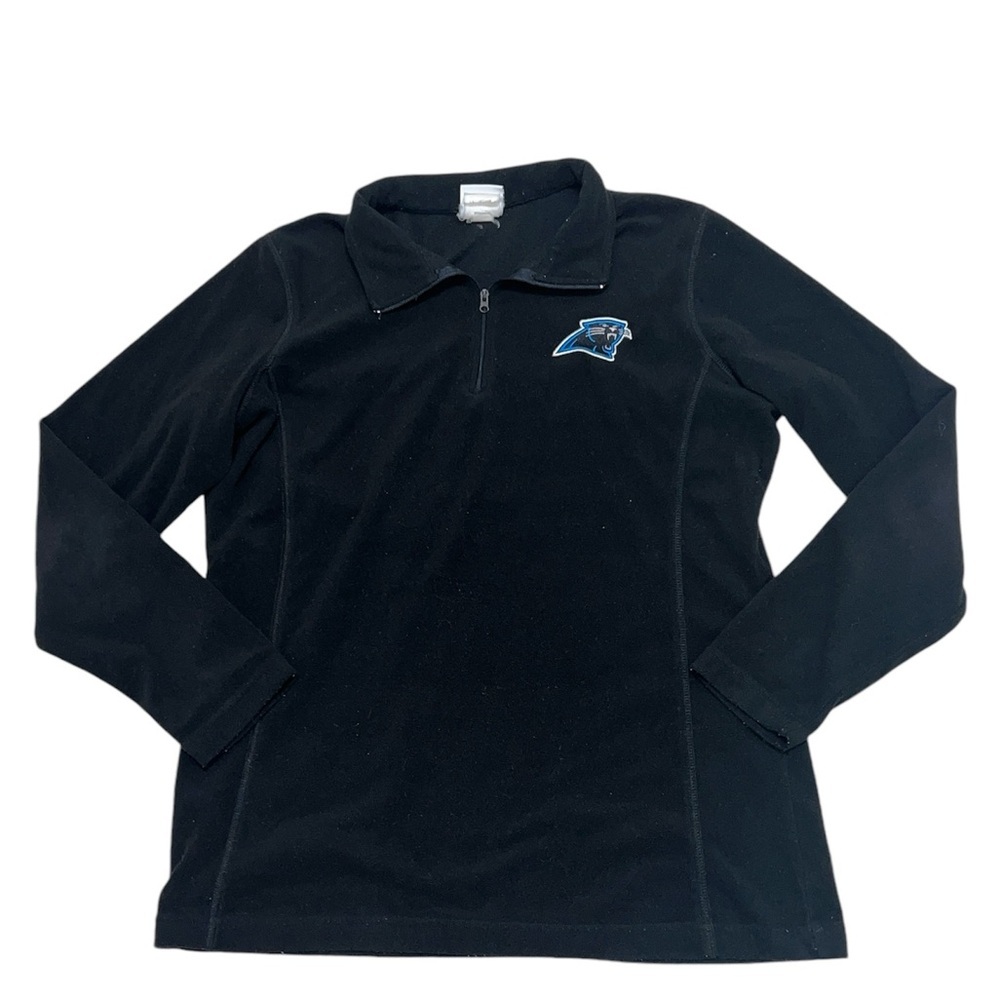 NFL Team Apparel Women's Carolina Panthers Fleece Pullover Size M